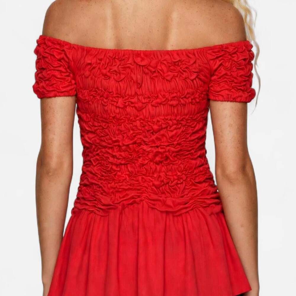 American Vintage Women's Red Top